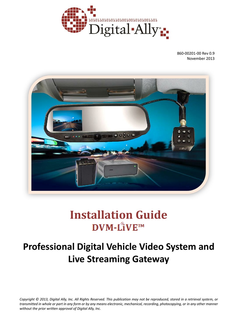DIGITALALLY DVMLIVE INSTALLATION MANUAL Pdf Download ManualsLib