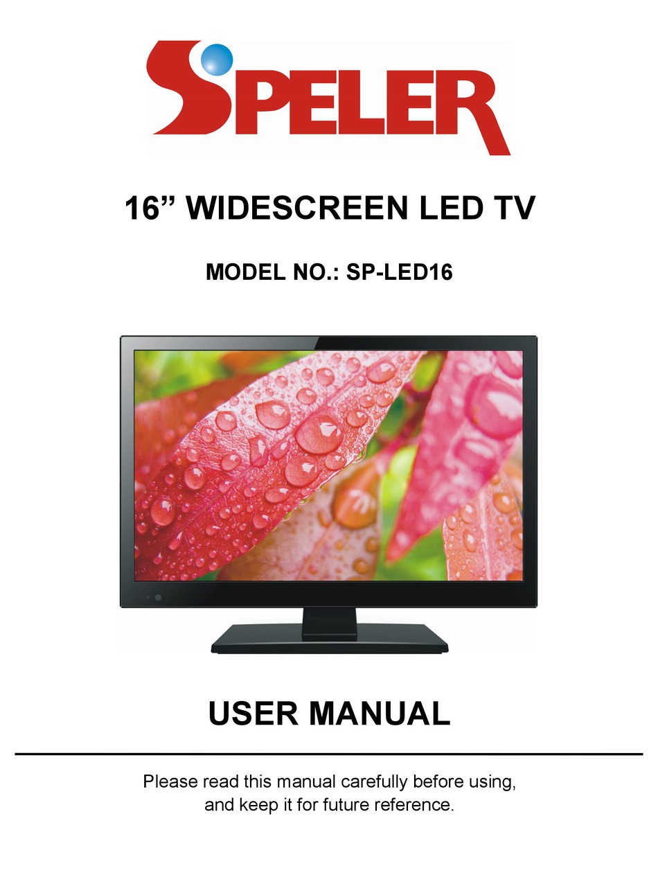 Speler Sp Led16 User Manual Pdf Download Manualslib