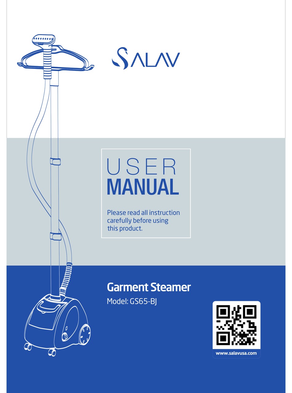 salav handheld garment steamer instructions