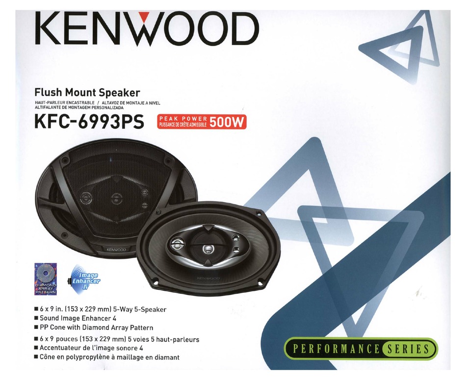KENWOOD KFC6993PS INSTALLATION INSTRUCTION Pdf Download ManualsLib