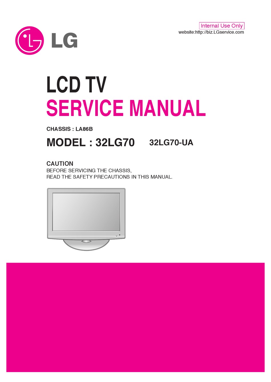 LG 32LG70 SERVICE MANUAL Pdf Download | ManualsLib