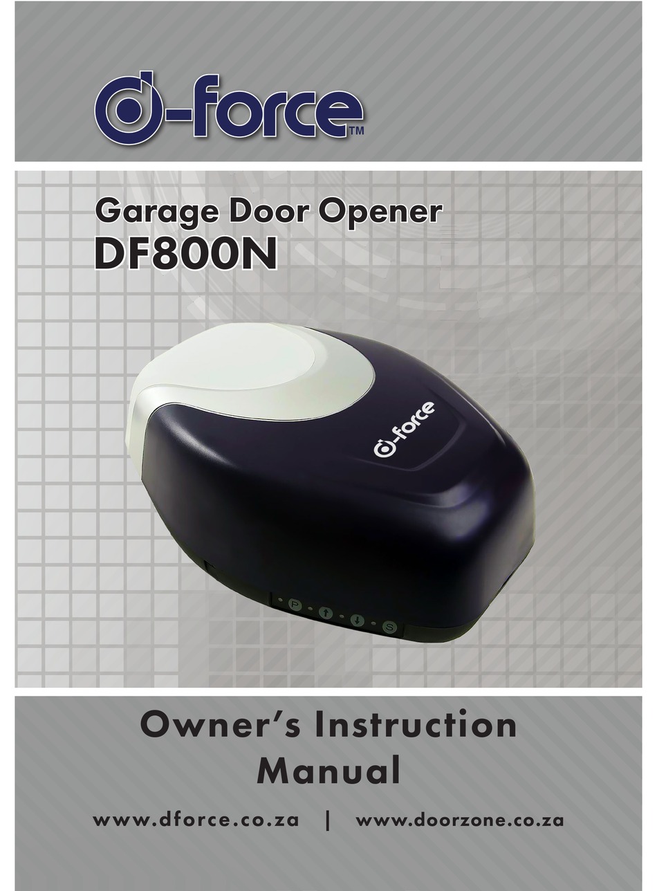 D Force Df800n Owner S Instructions Manual Pdf Download Manualslib