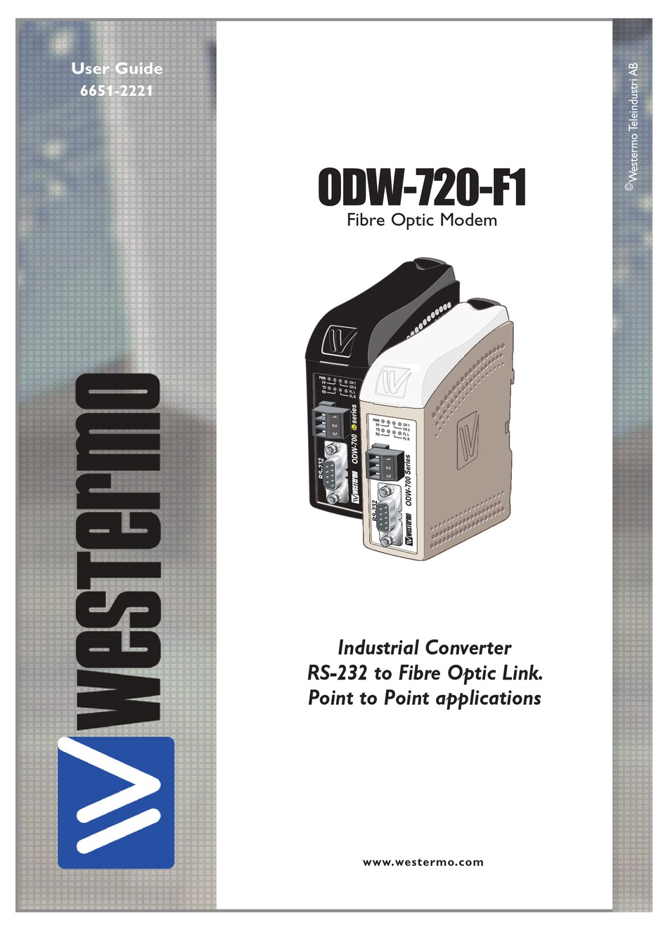 Details about   Westermo Fibre Optic Modem - 							 							show original title US ODW-631-MM-LC2 
