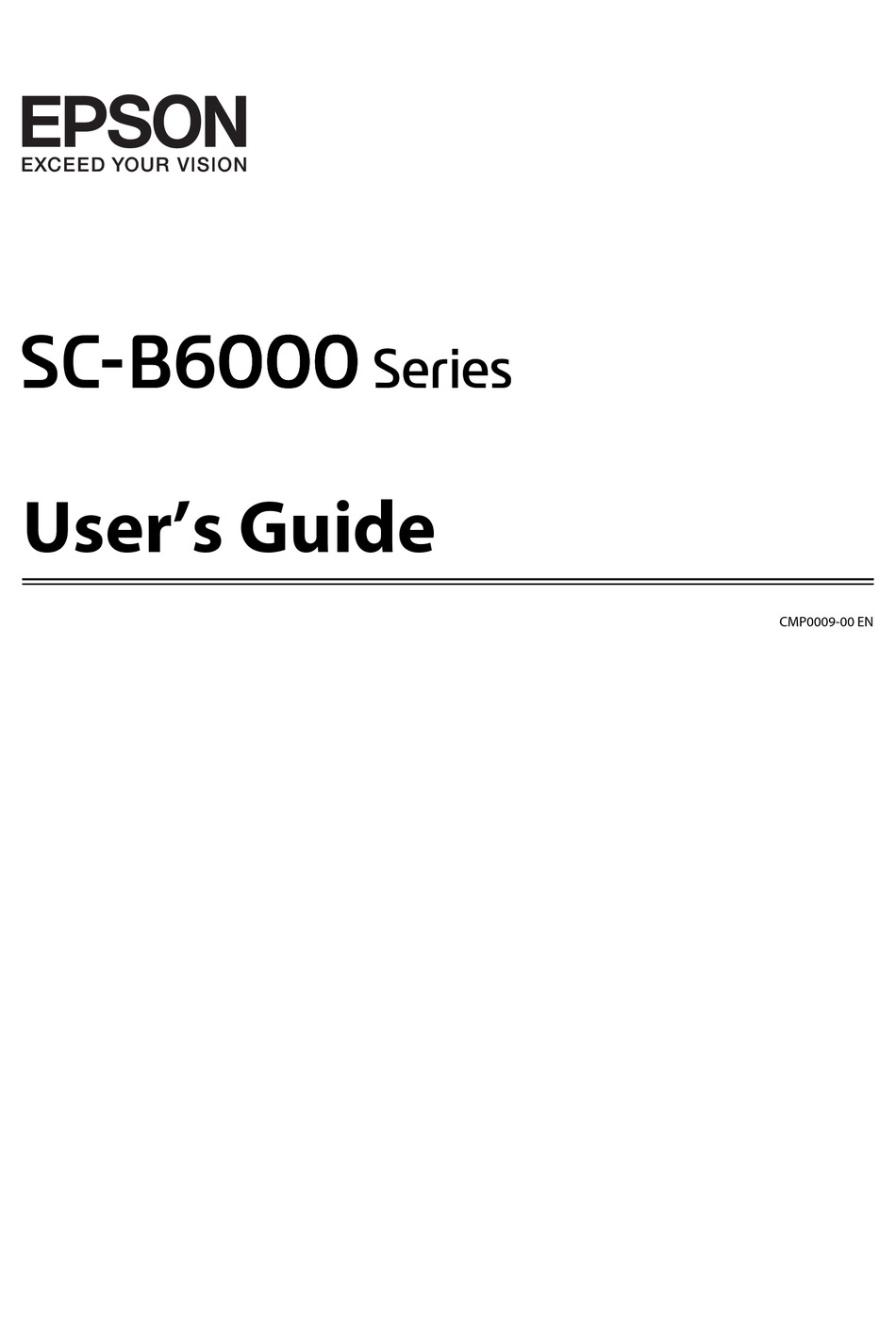 Epson Sc B6000 User Manual Pdf Download Manualslib 7513