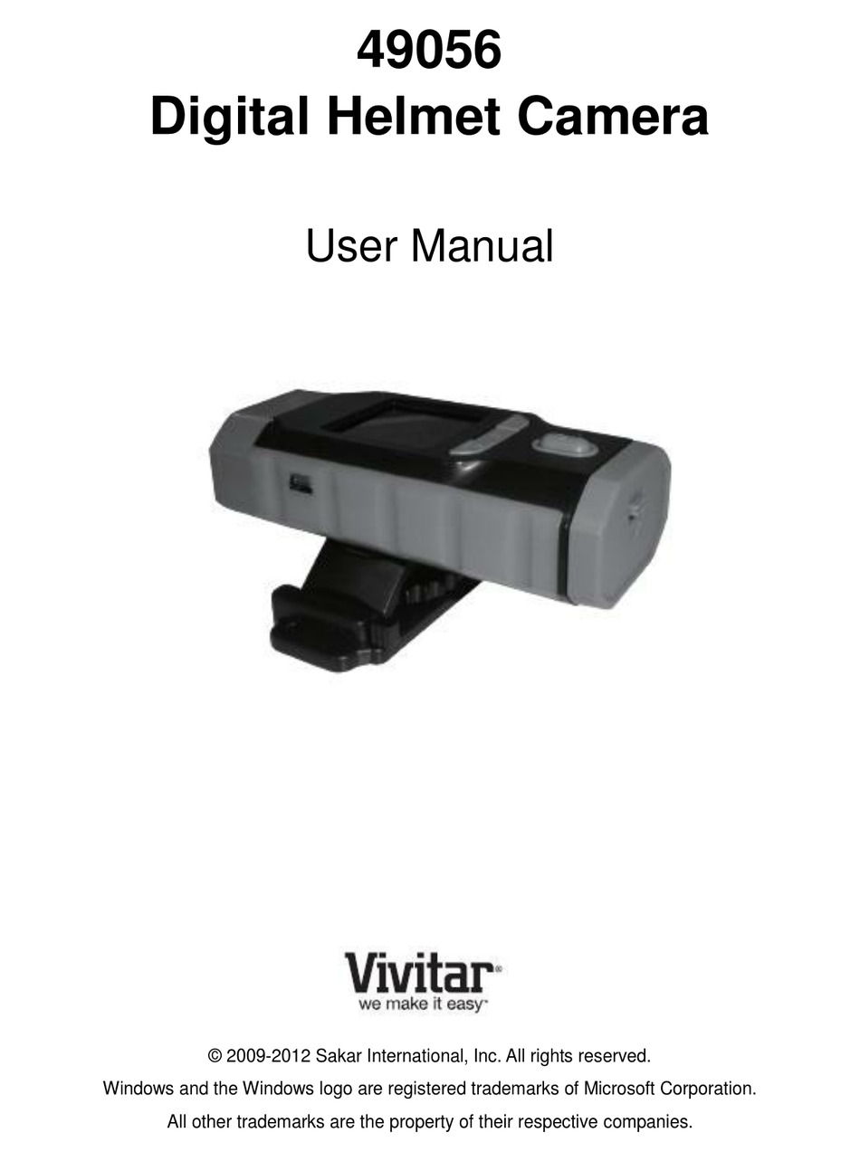 VIVITAR 49056 USER MANUAL Pdf Download | ManualsLib