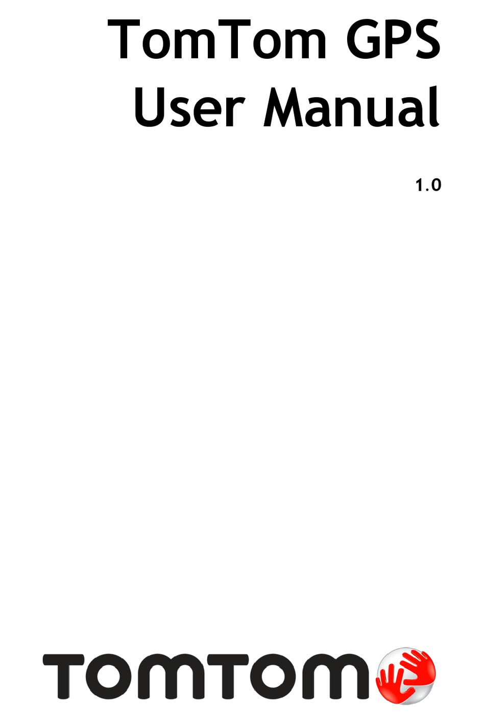 tomtom 8rs00 manual