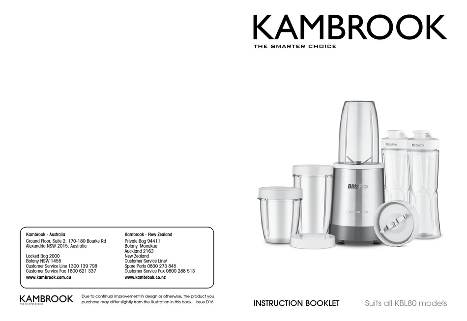 Kambrook Blender Spare Parts Reviewmotors.co