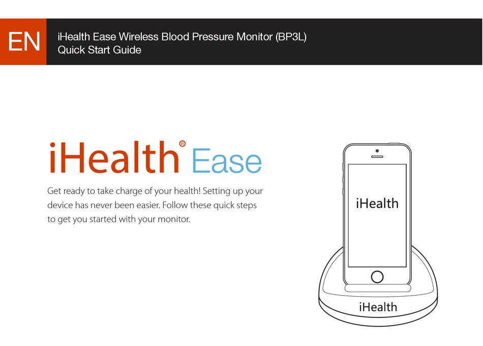 IHEALTH EASY QUICK START MANUAL Pdf Download | ManualsLib