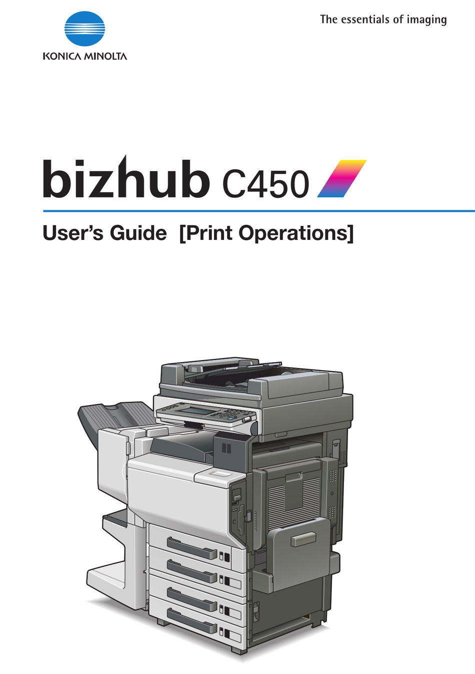 KONICA MINOLTA BIZHUB C450 USER MANUAL Pdf Download ManualsLib
