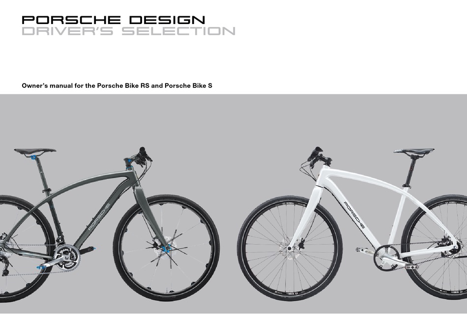 porsche design bike