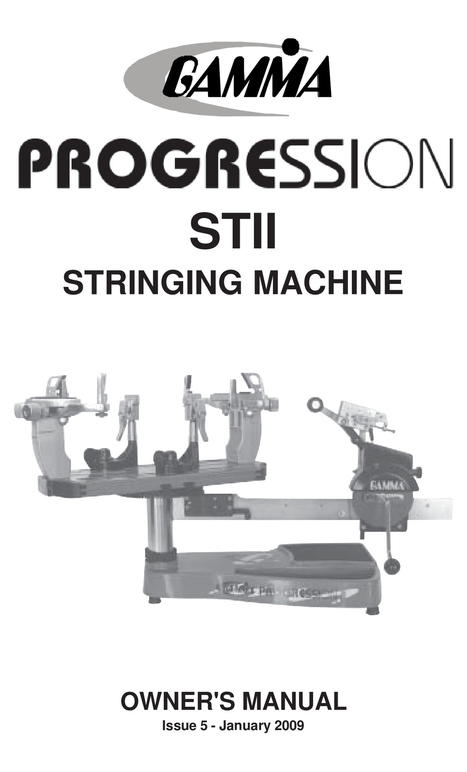 gamma progression st ii stringing machine
