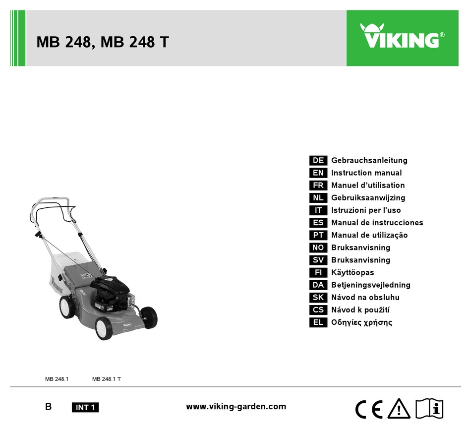 Viking Mb 248 T Instruction Manual Pdf Download Manualslib