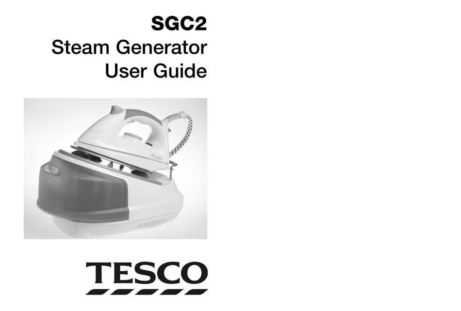 Tesco steam generator irons in deals store