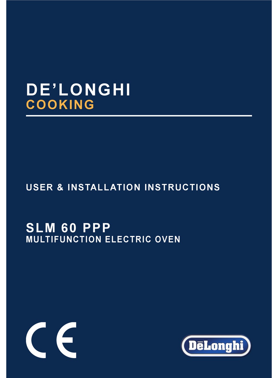 DÈLONGHI SLM 60 PPP USER \u0026 INSTALLATION INSTRUCTIONS MANUAL Pdf Download |  ManualsLib