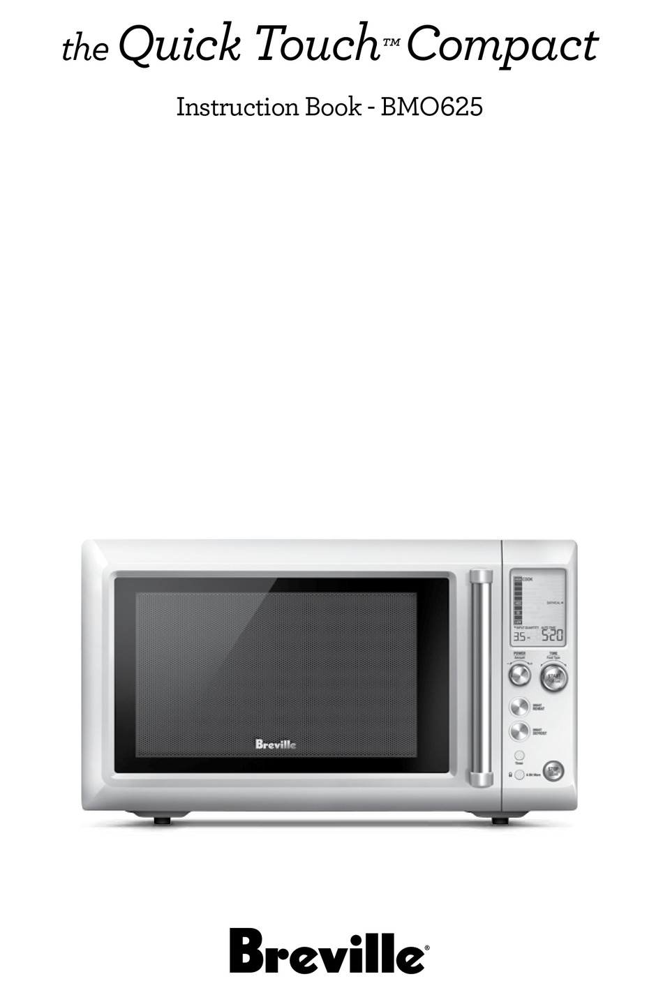 breville the quick touch microwave bmo735bss
