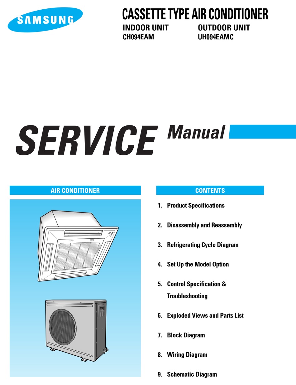 SAMSUNG CH094EAM SERVICE MANUAL Pdf Download | ManualsLib