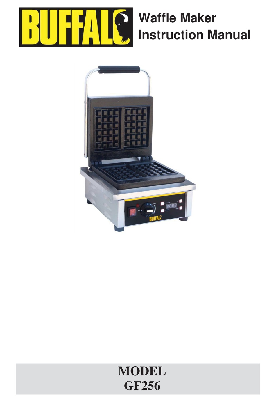 buffalo gf256 waffle maker