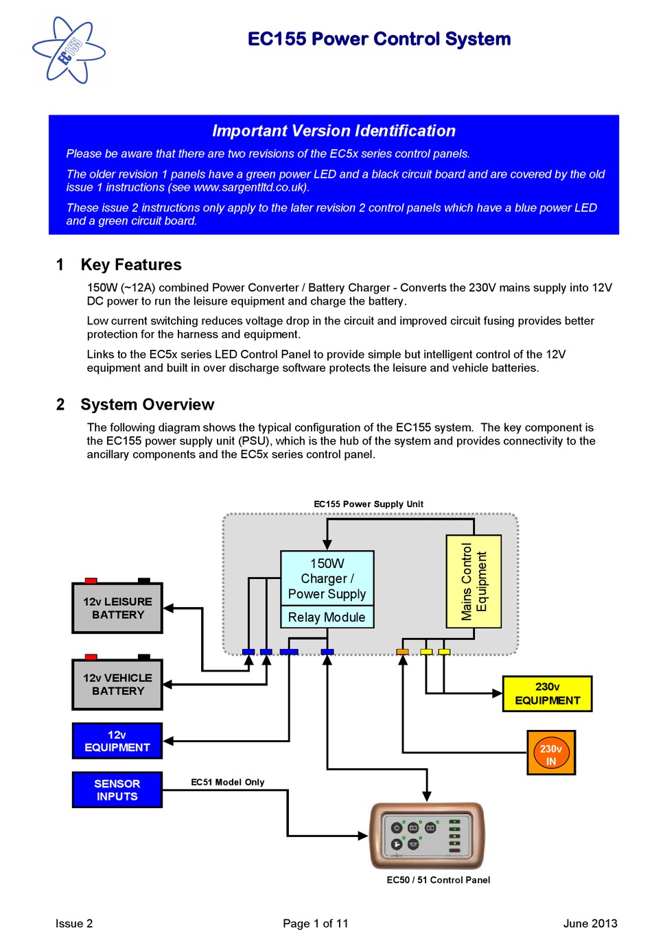 Sargent Ec155 User Manual Pdf Download Manualslib