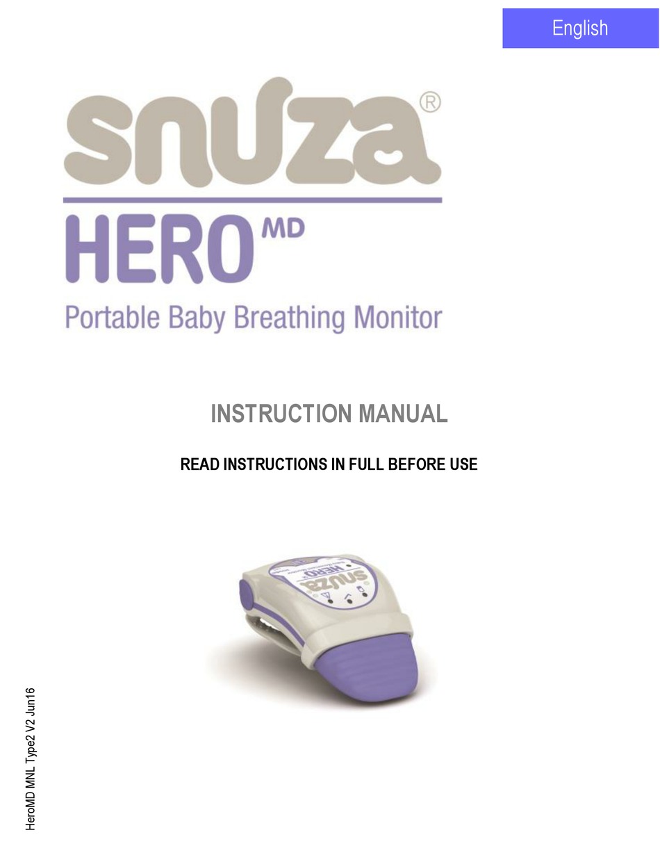 SNUZA HERO MD INSTRUCTION MANUAL Pdf Download | ManualsLib