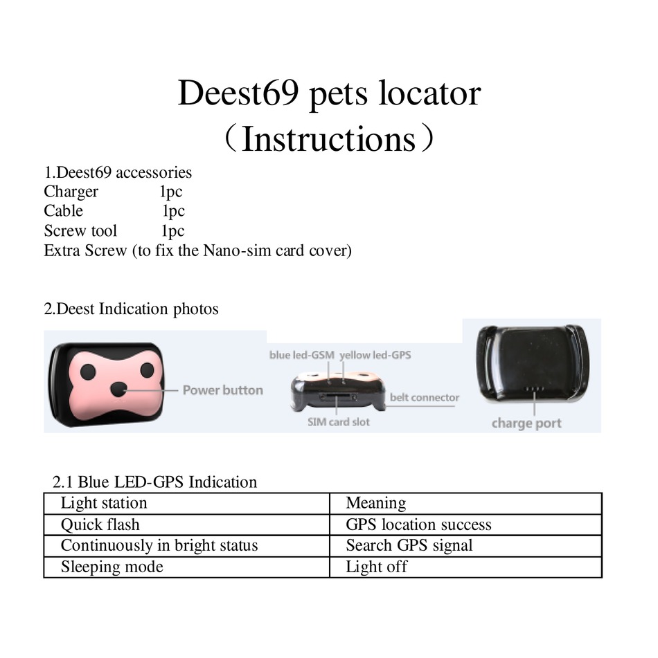 MONKEYG DEEST69 INSTRUCTIONS MANUAL Pdf Download | ManualsLib