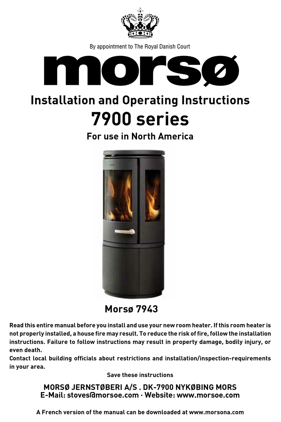 morso 1410 and 1440 on Morso 7943 Installation And Operating Instructions Manual Pdf Download Manualslib