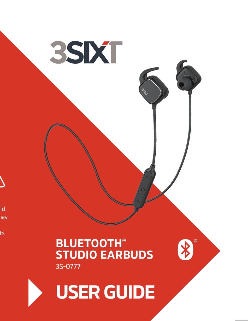 3sixt bluetooth earphones