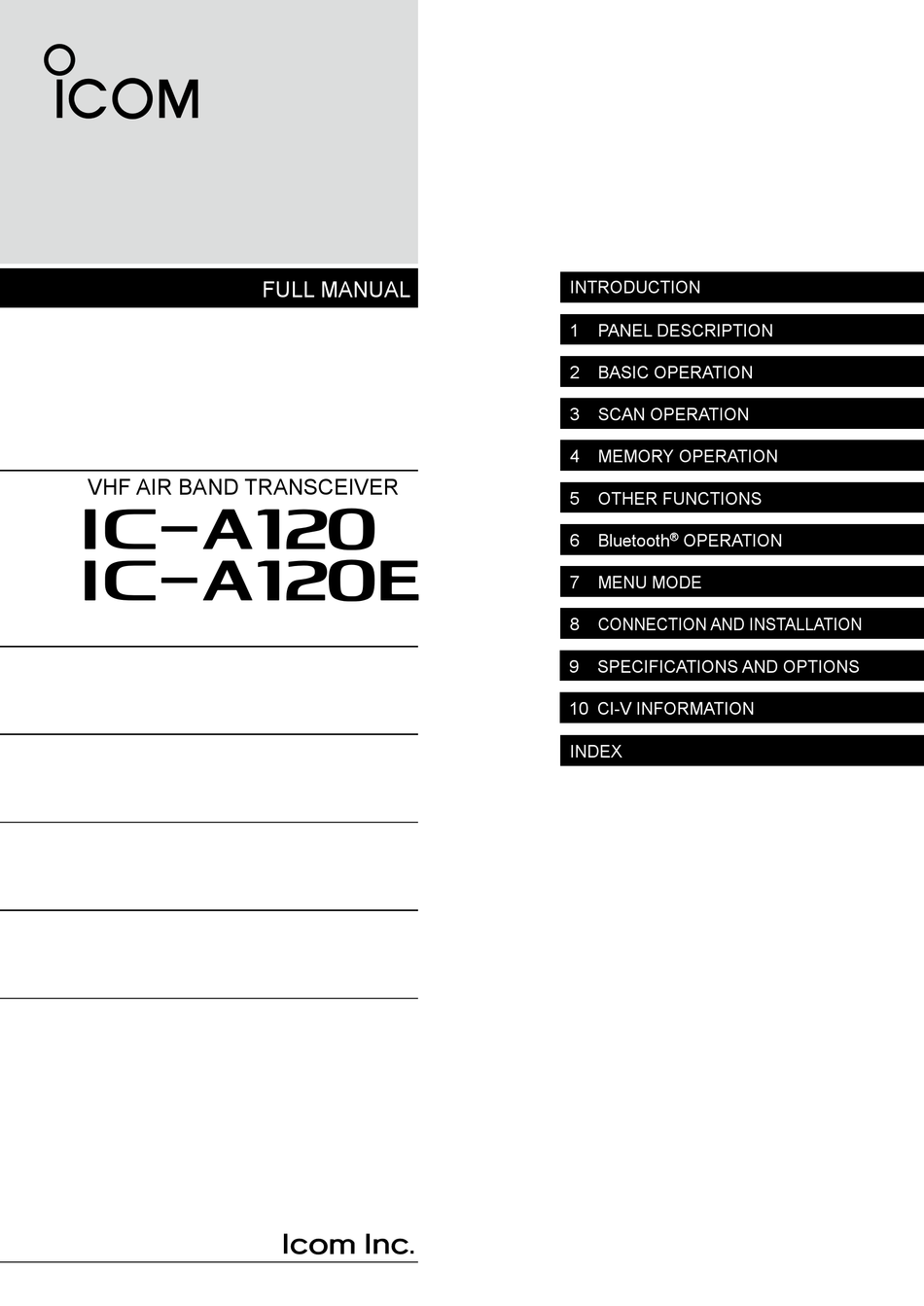 IC120 FULL MANUAL Pdf Download ManualsLib
