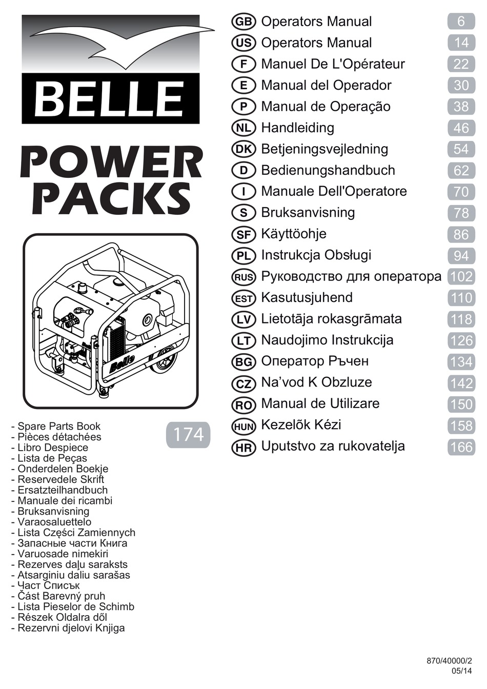 Operators Manual Operators Manual Manuel De L  - Altrad Fort