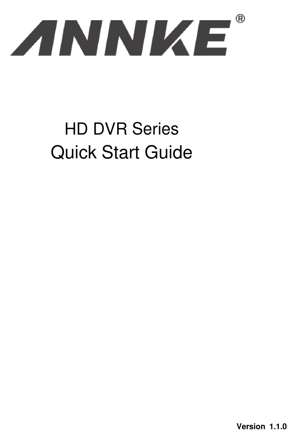 Annke vision manual