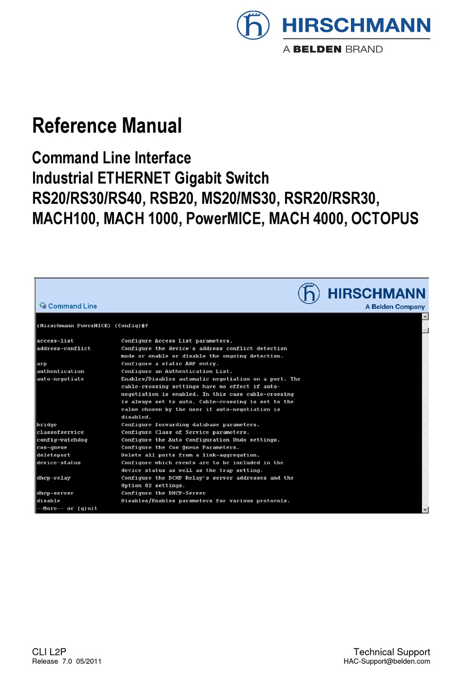 hirschmann switch configuration software
