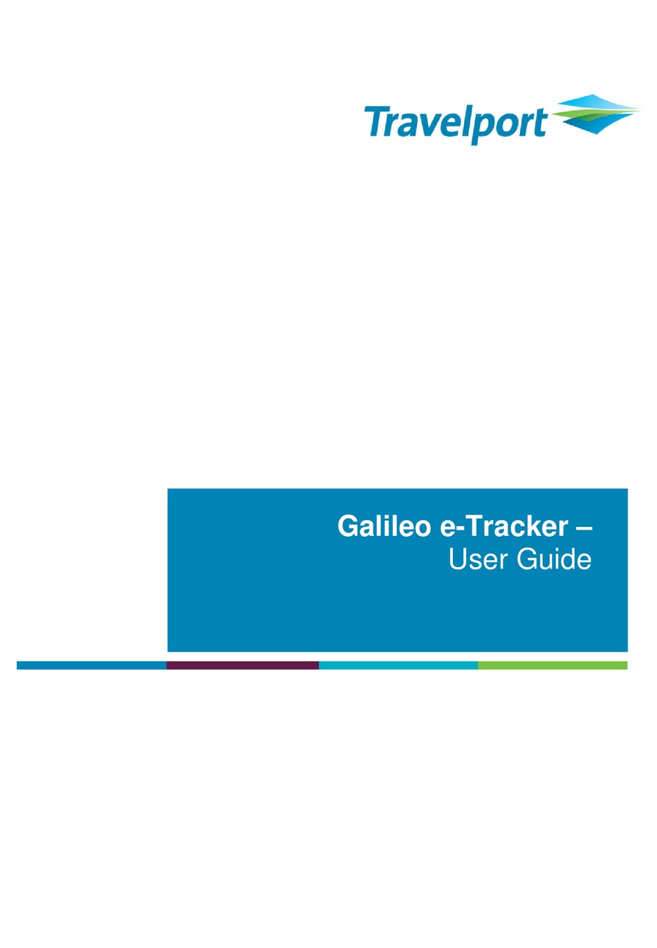 TRAVELPORT GALILEO ETRACKER USER MANUAL Pdf Download ManualsLib
