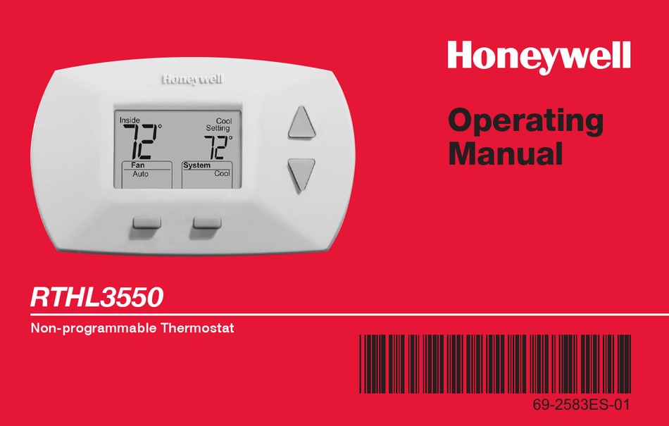 HONEYWELL RTHL3550D1006 OPERATING MANUAL Pdf Download | ManualsLib