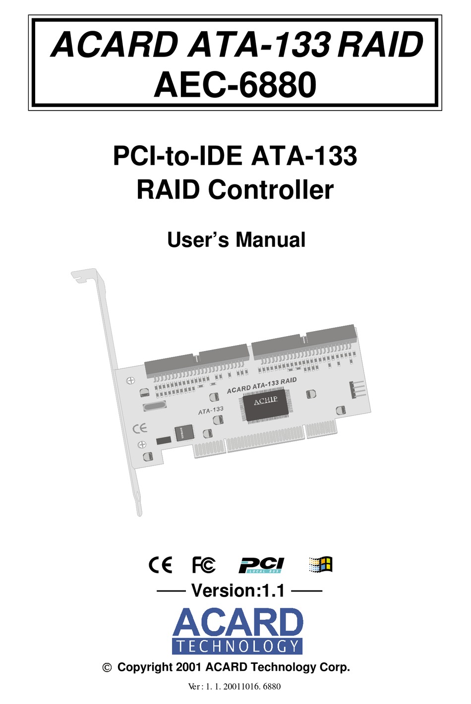 Acard SCSI & RAID Devices Driver Download For Windows 10