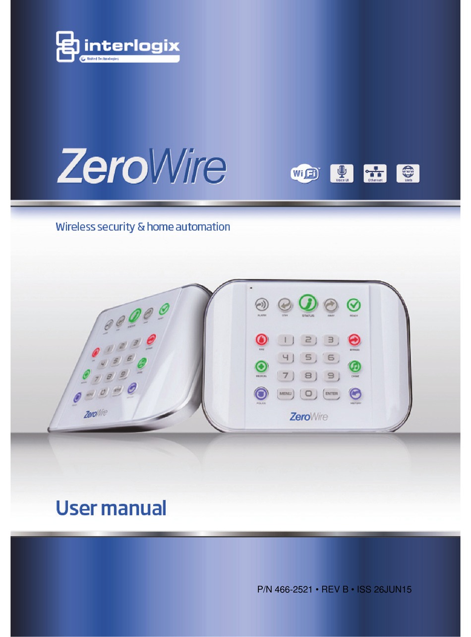 INTERLOGIX ZEROWIRE USER MANUAL Pdf Download ManualsLib