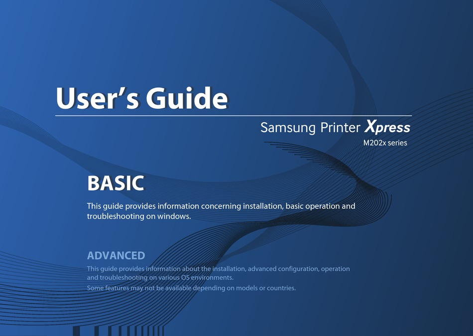 SAMSUNG XPRESS M2020W USER MANUAL Pdf Download | ManualsLib