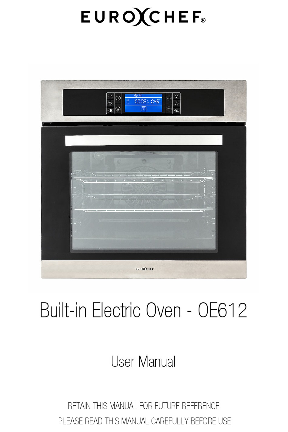 Eurochef Oe612 User Manual Pdf Download Manualslib