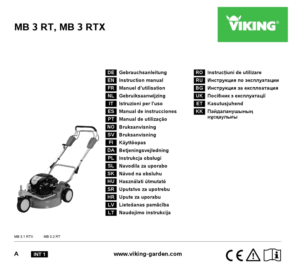 Viking mb 2 rt manual
