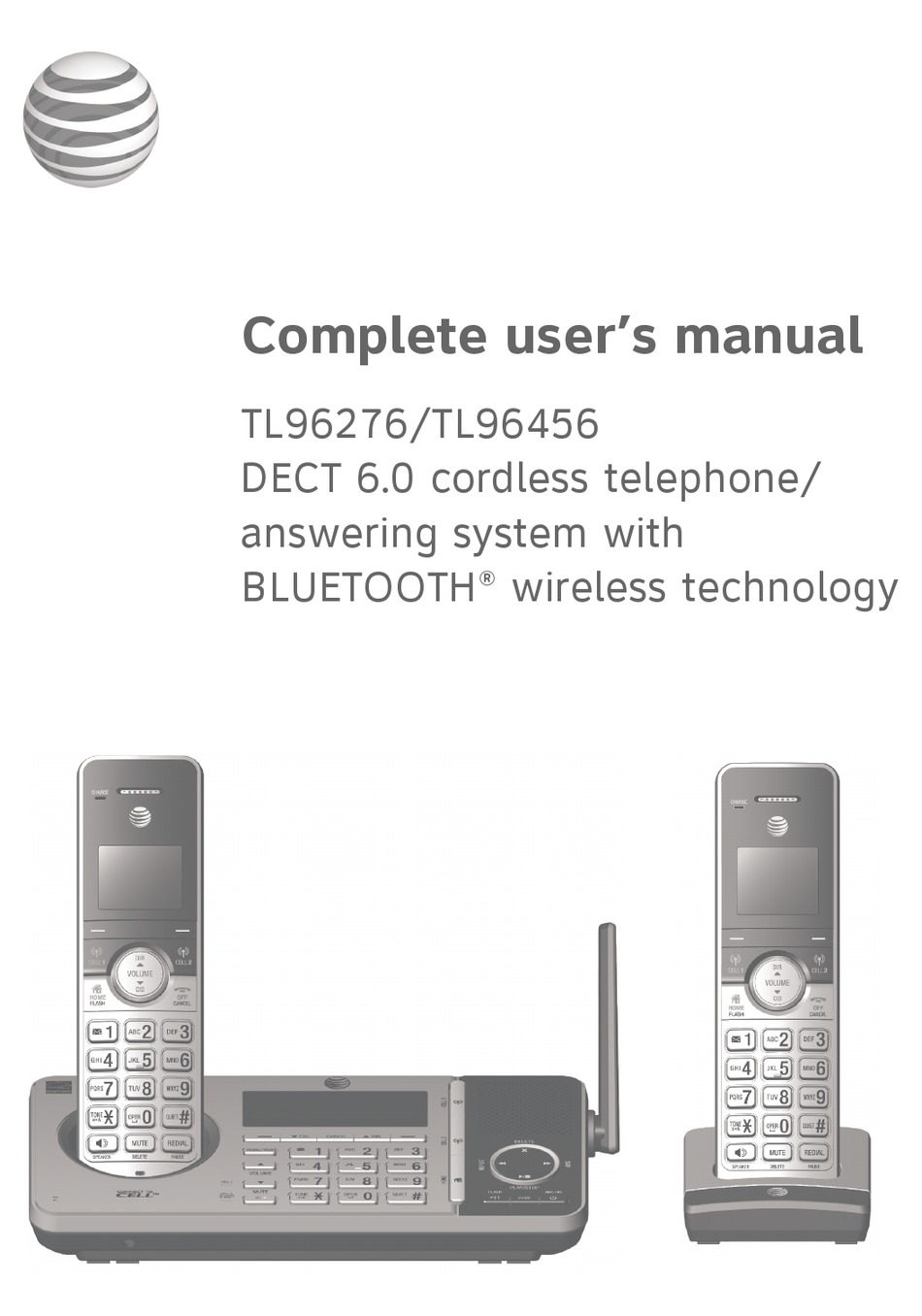 AT&T TL96456 COMPLETE USER'S MANUAL Pdf Download | ManualsLib