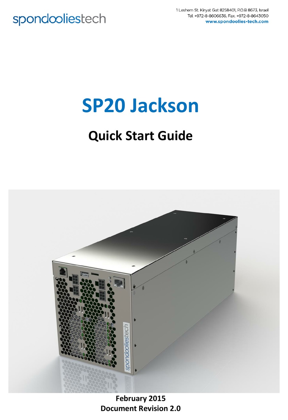 sp20 jackson bitcoin miner