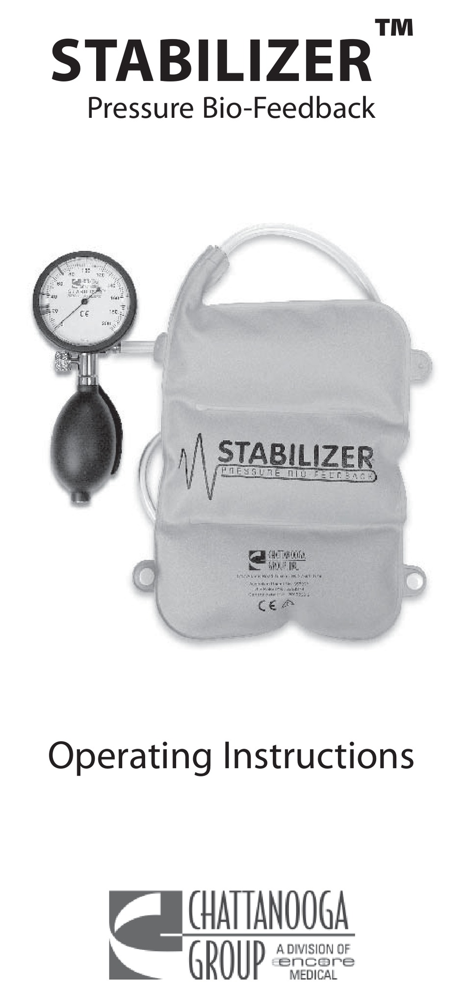 CHATTANOOGA GROUP STABILIZER OPERATING INSTRUCTIONS MANUAL Pdf Download