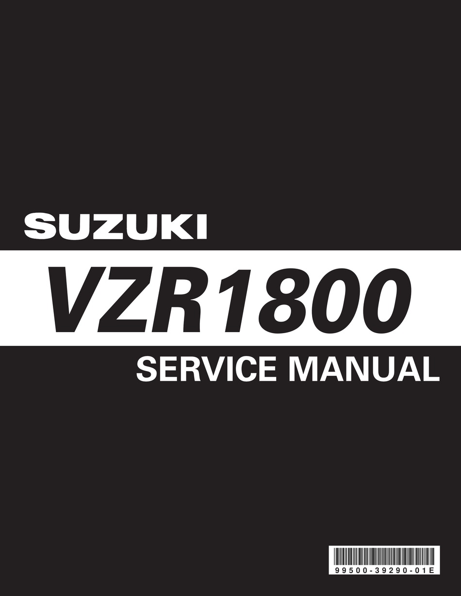 Boulevard M109R Service Repair Manual 2006-2009 Suzuki VZR1800 Intruder M1800R 