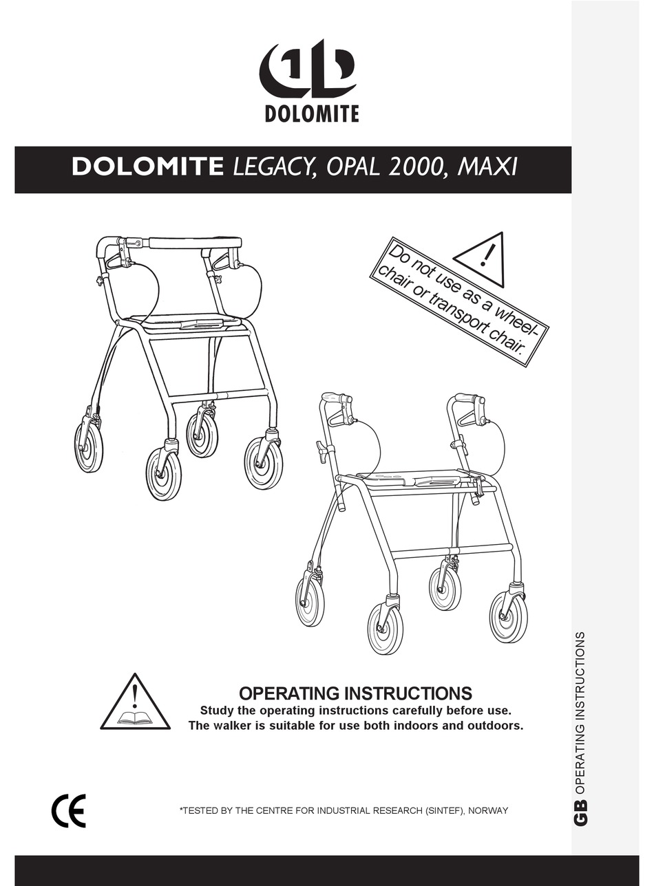 DOLOMITE LEGACY OPERATING INSTRUCTIONS Pdf Download ManualsLib