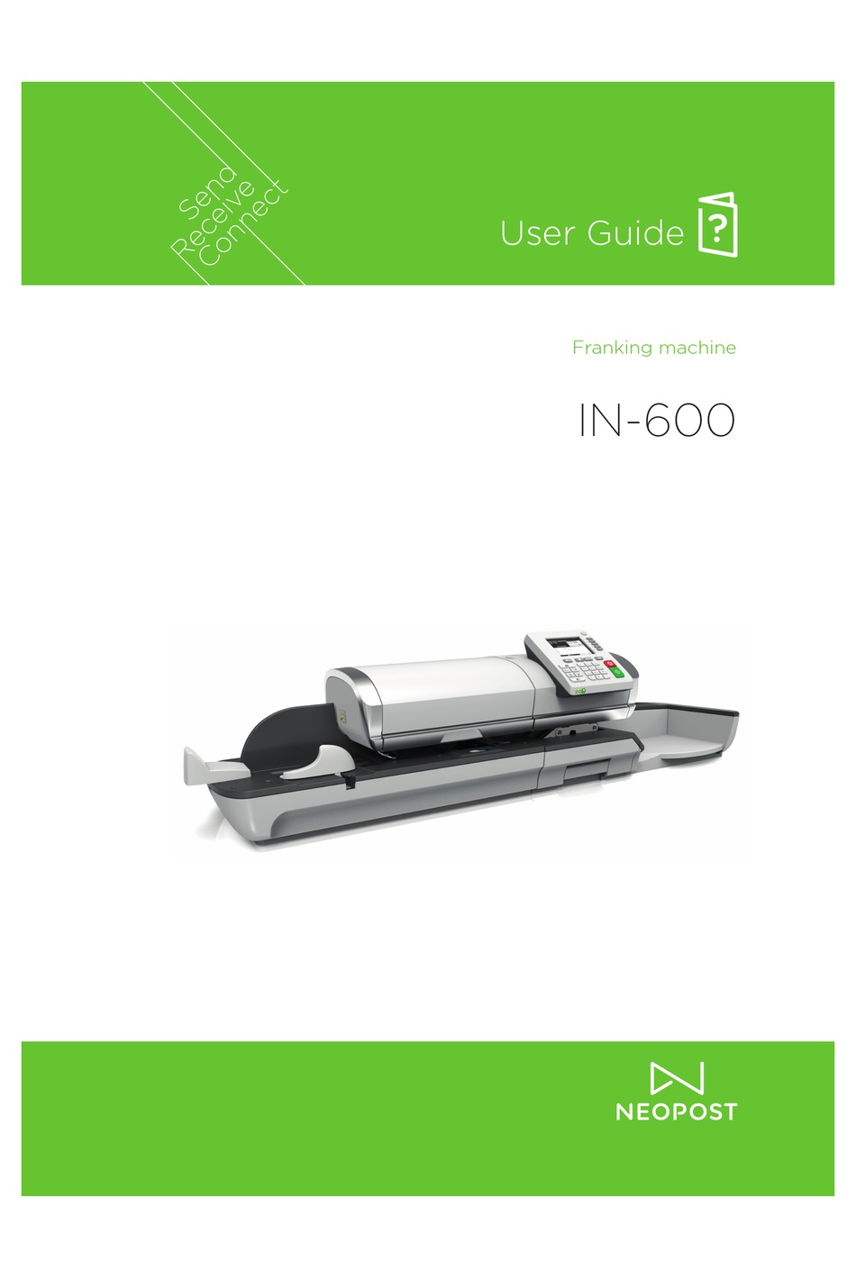 NEOPOST IN-600 USER MANUAL Pdf Download | ManualsLib