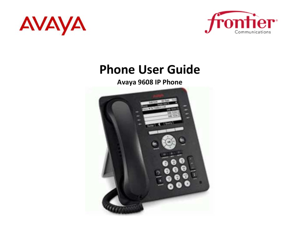 AVAYA 9608 USER MANUAL Pdf Download | ManualsLib