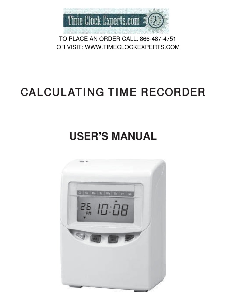 COMPUMATIC XL1000 USER MANUAL Pdf Download ManualsLib