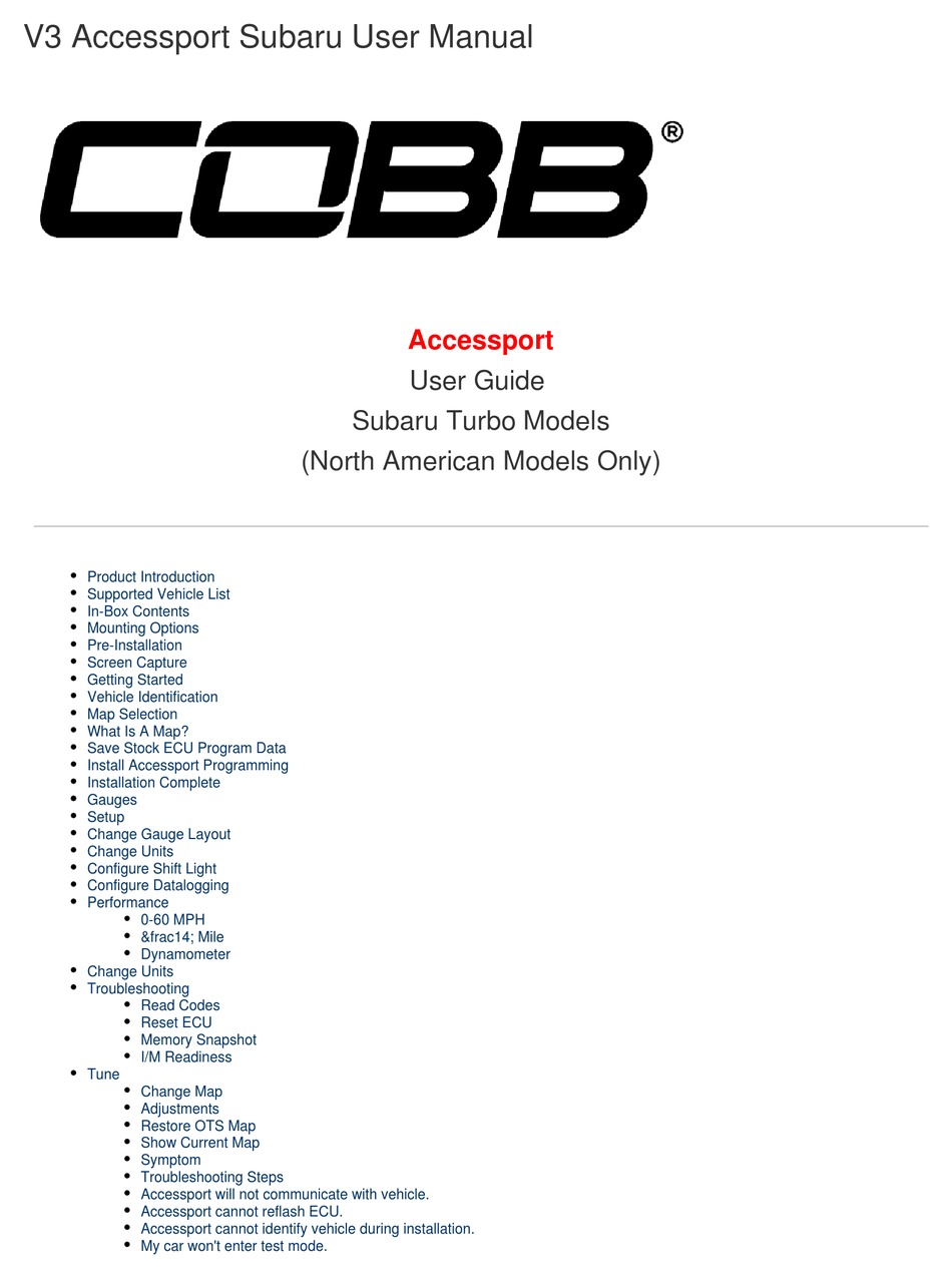 cobb accessport v2 data logging