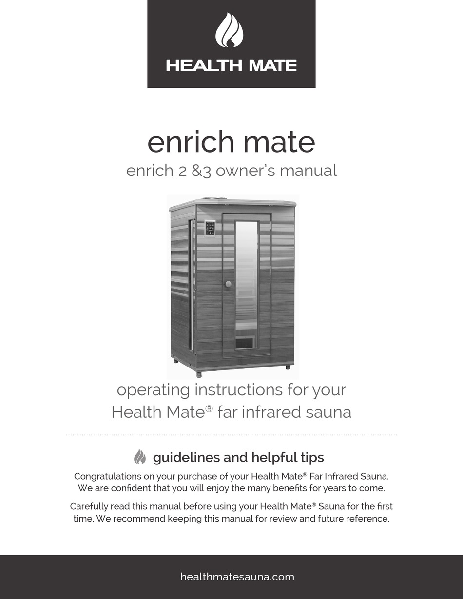 Health Mate Enrich Mate Owners Manual Pdf Download Manualslib