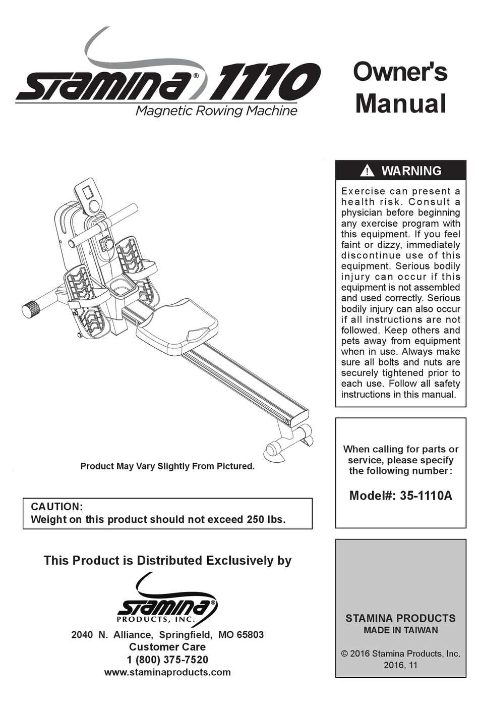 stamina-1110-owner-s-manual-pdf-download-manualslib