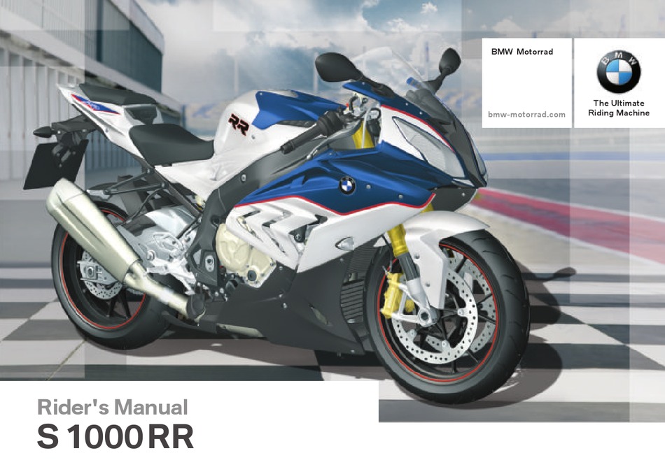 Bmw S 1000 Rr Rider's Manual Pdf Download 