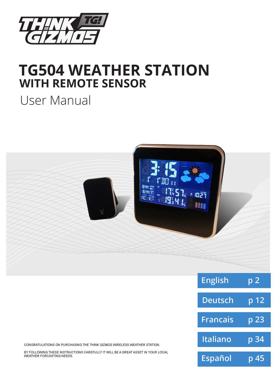 THINK GIZMOS TG504 USER MANUAL Pdf Download ManualsLib